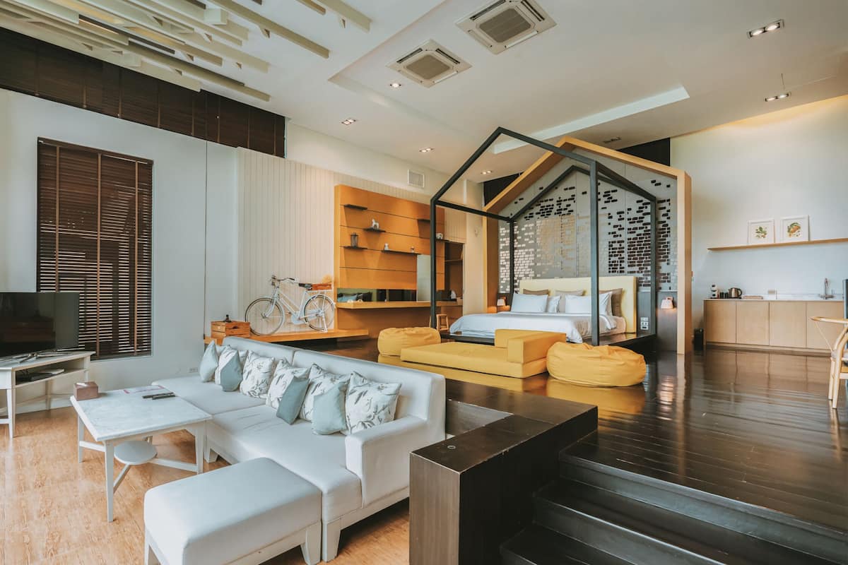 4 habitaciones, ropa de cama de alta calidad y camas Select Comfort
