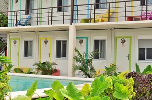 Fachada de la propiedad