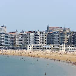 On the beach