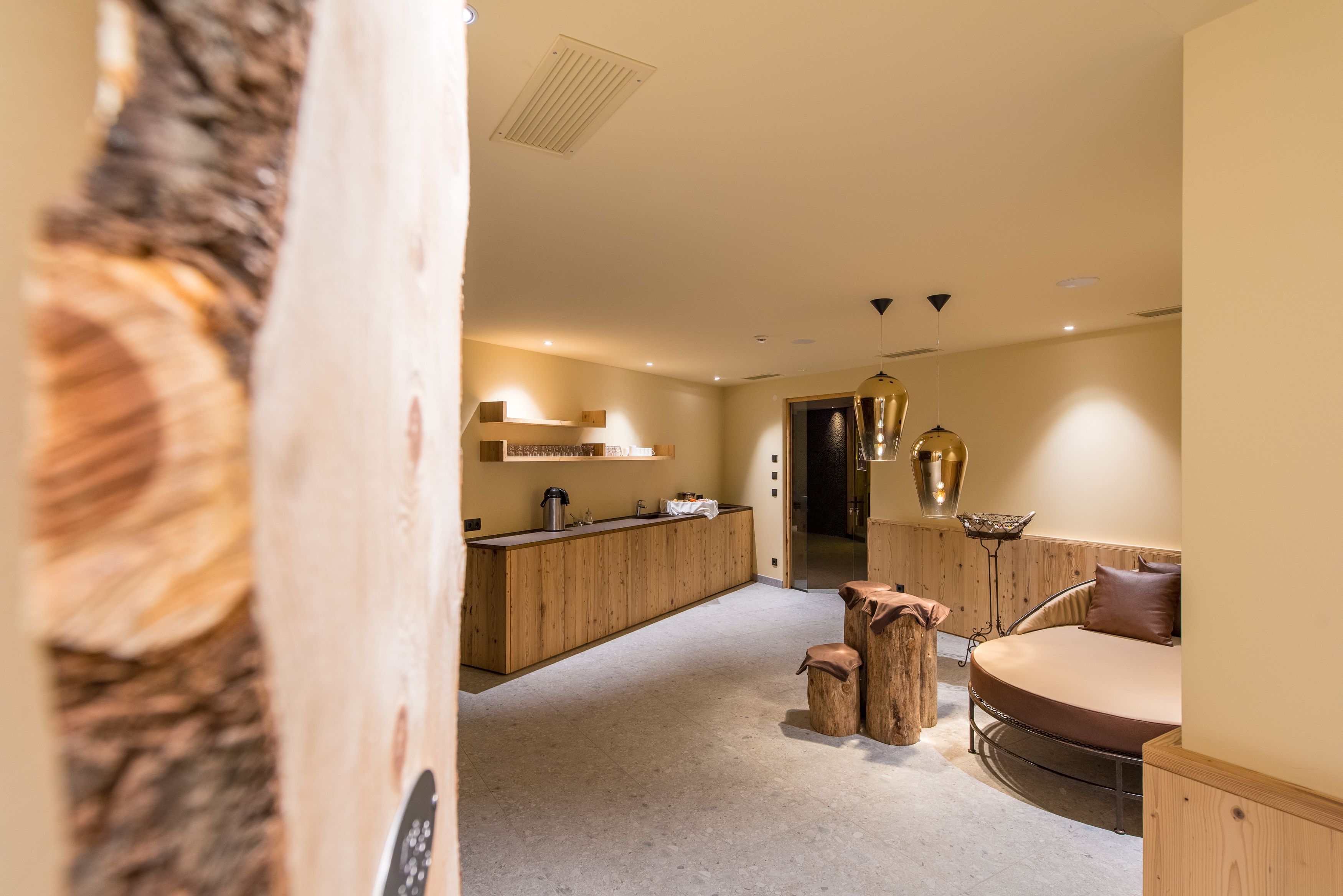 Sauna, steam room, body treatments, hot stone massages, sports massages