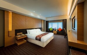 Habitación estándar | Minibar, caja de seguridad en la habitación y insonorización 