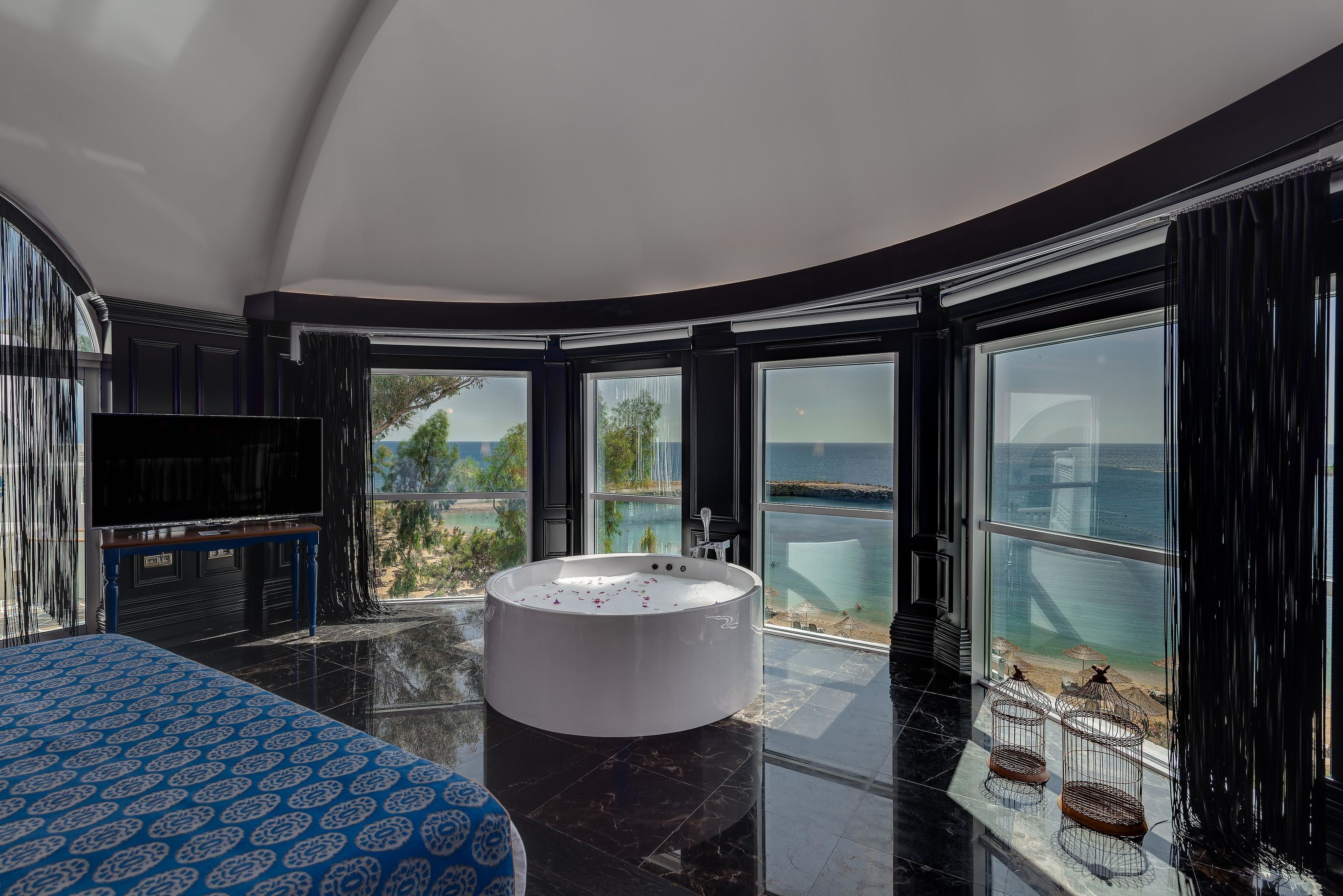 Villa Presidenziale, piscina privata | Biancheria da letto di alta qualità