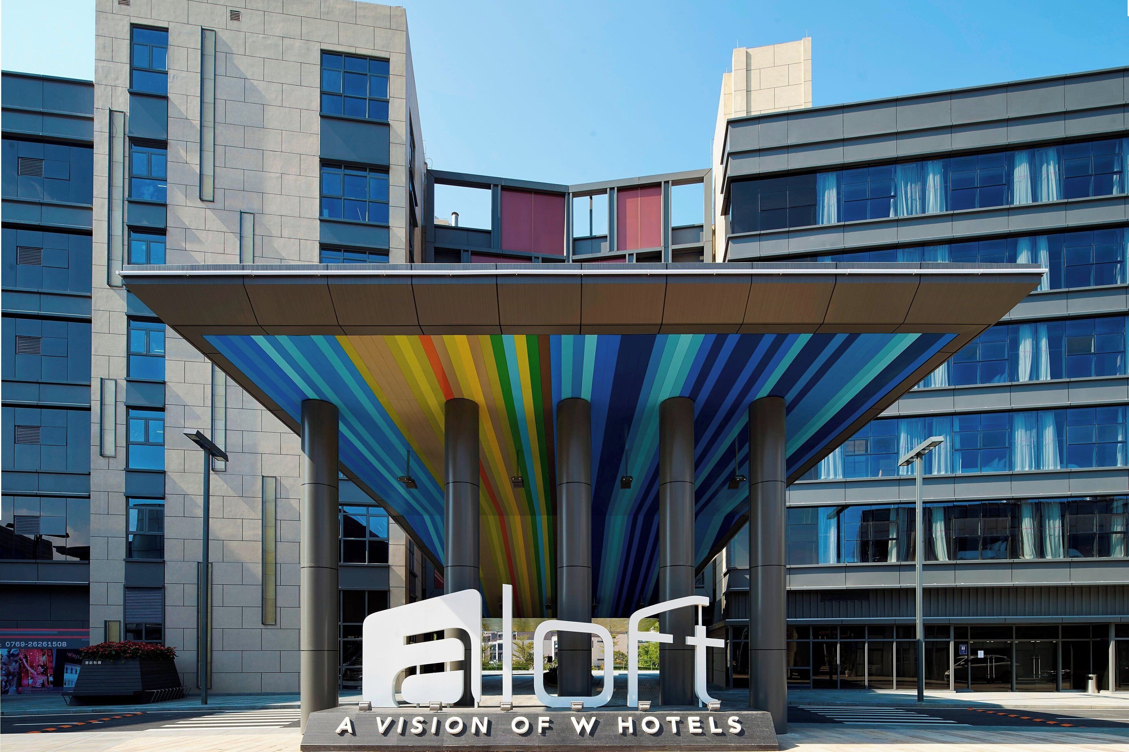 aloft, room, 1 king bed, city view | exterior