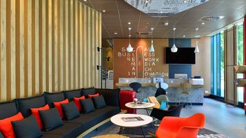 Sala de estar en el lobby