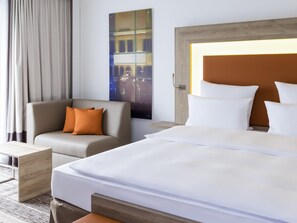 Literie hypoallergénique, minibar, coffre-fort pour ordinateur portable