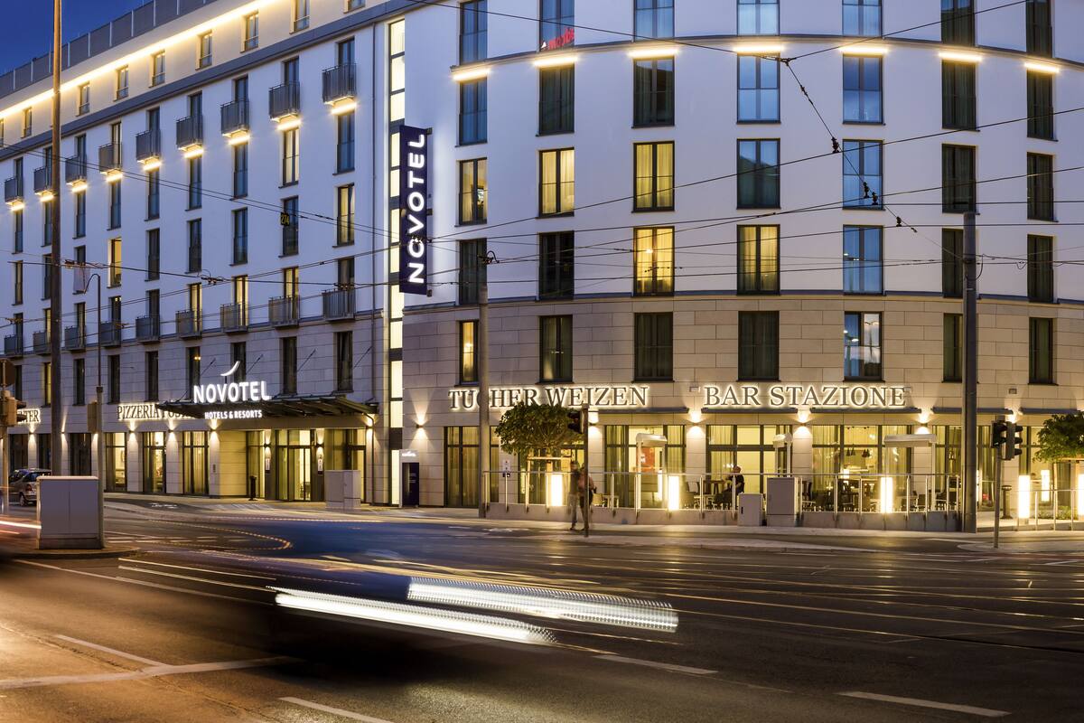 front of property – evening/night