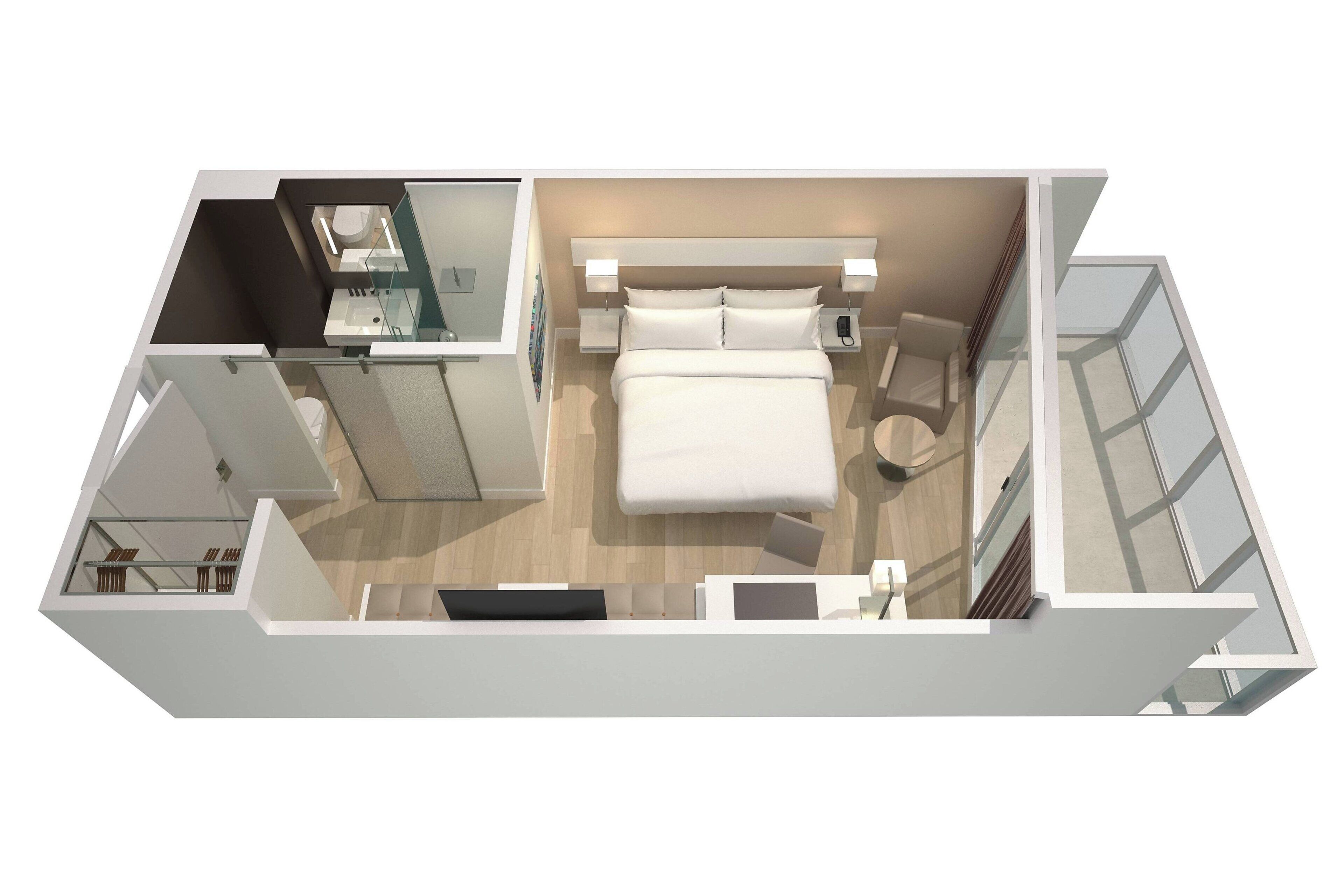 deluxe room, 1 king bed, balcony | property amenity