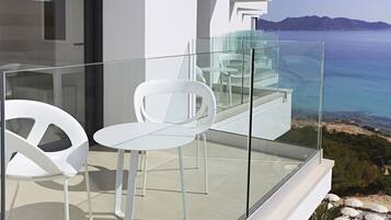 Tweepersoonskamer, balkon, uitzicht op zee | Kameruitzicht