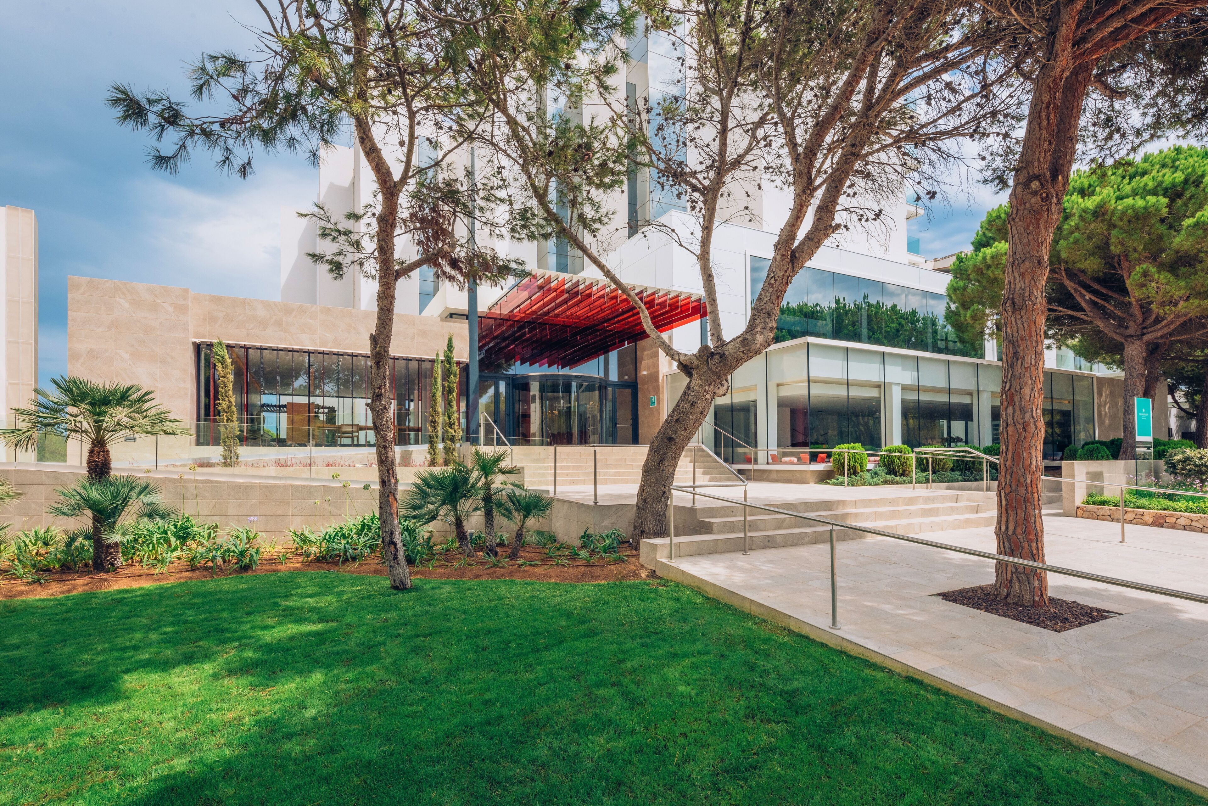 Entrada al alojamiento