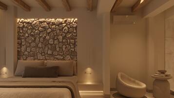 Deluxe Queen Room with Jacuzzi | In-room safe, soundproofing, free WiFi, bed sheets