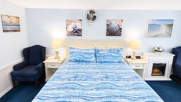 Quarto clássico, 1 cama King, lareira