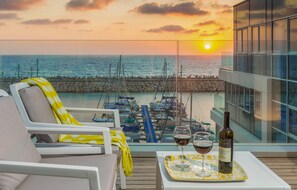 Executive Suite, Balcony, Marina View | Balcony - Herods Herzliya (Herzliya)