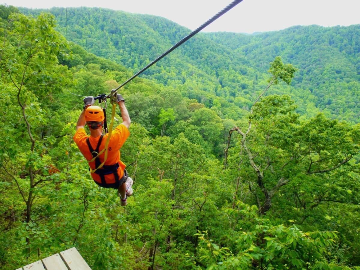 zip-lining