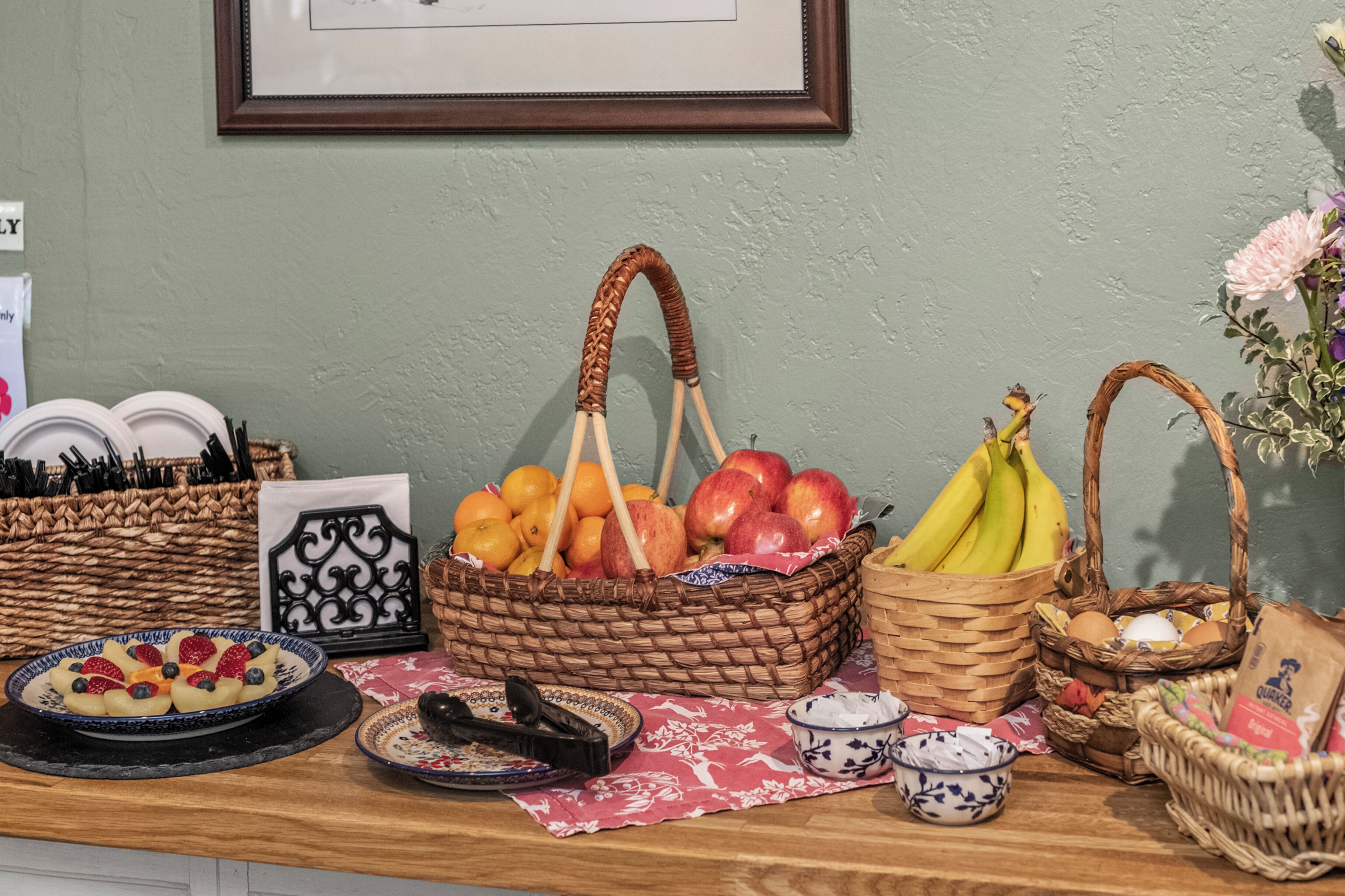 Free daily continental breakfast