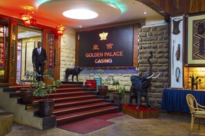 Entrée de l’hébergement