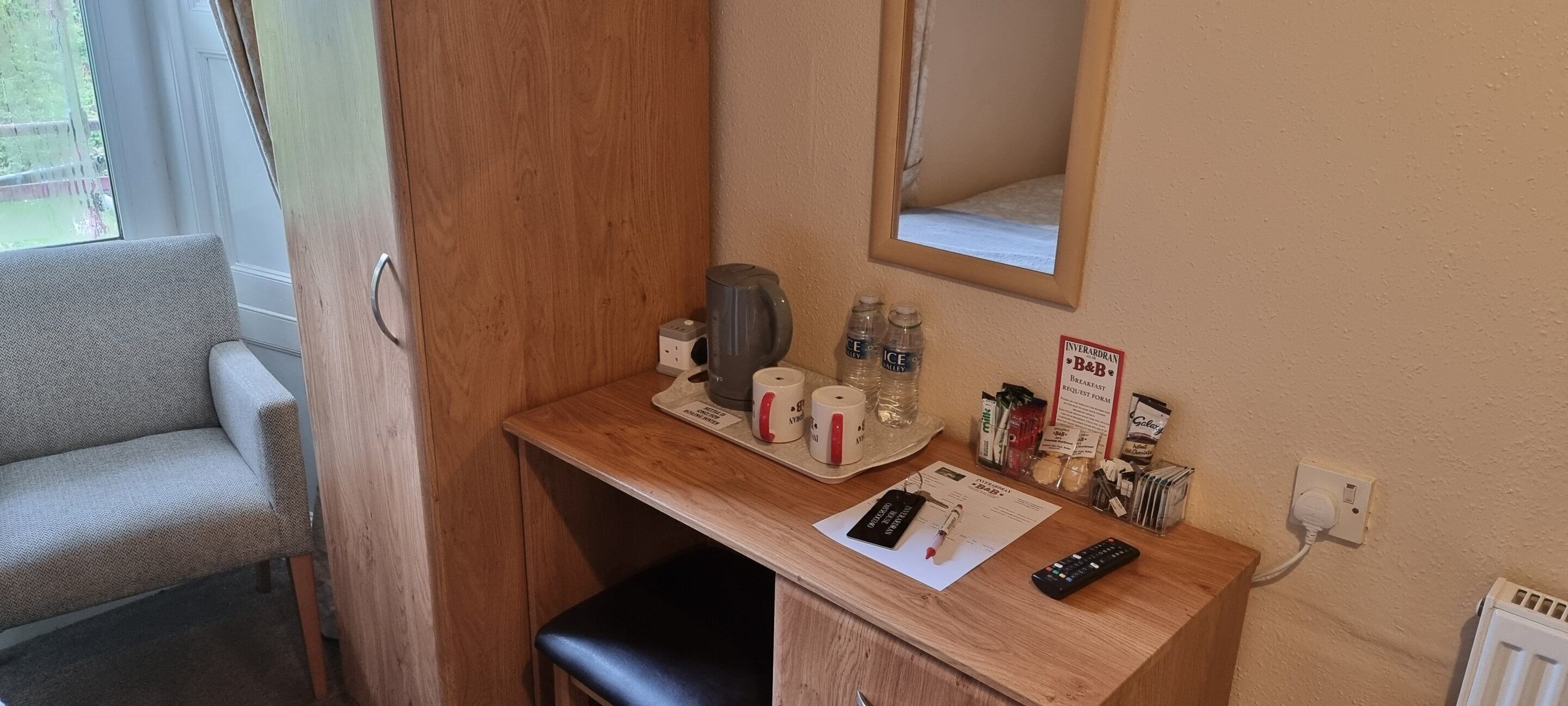 Economy Single Room, Ensuite, Mountain View