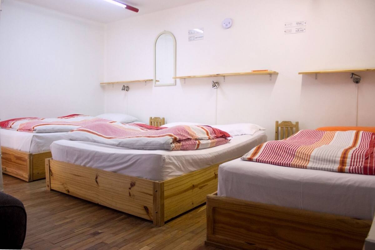 Free WiFi, bed sheets