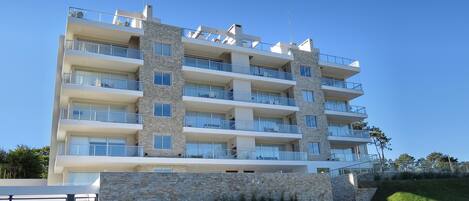 Façade de l’hébergement