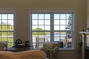 House | Living area | Flat-screen TV, heated floors - The Gables of PEI (Stanley Bridge)