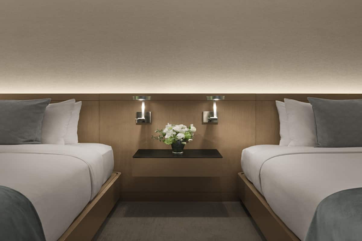Suite junior, 2 camas Queen size | 1 habitación, sábanas de algodón egipcio y ropa de cama de alta calidad