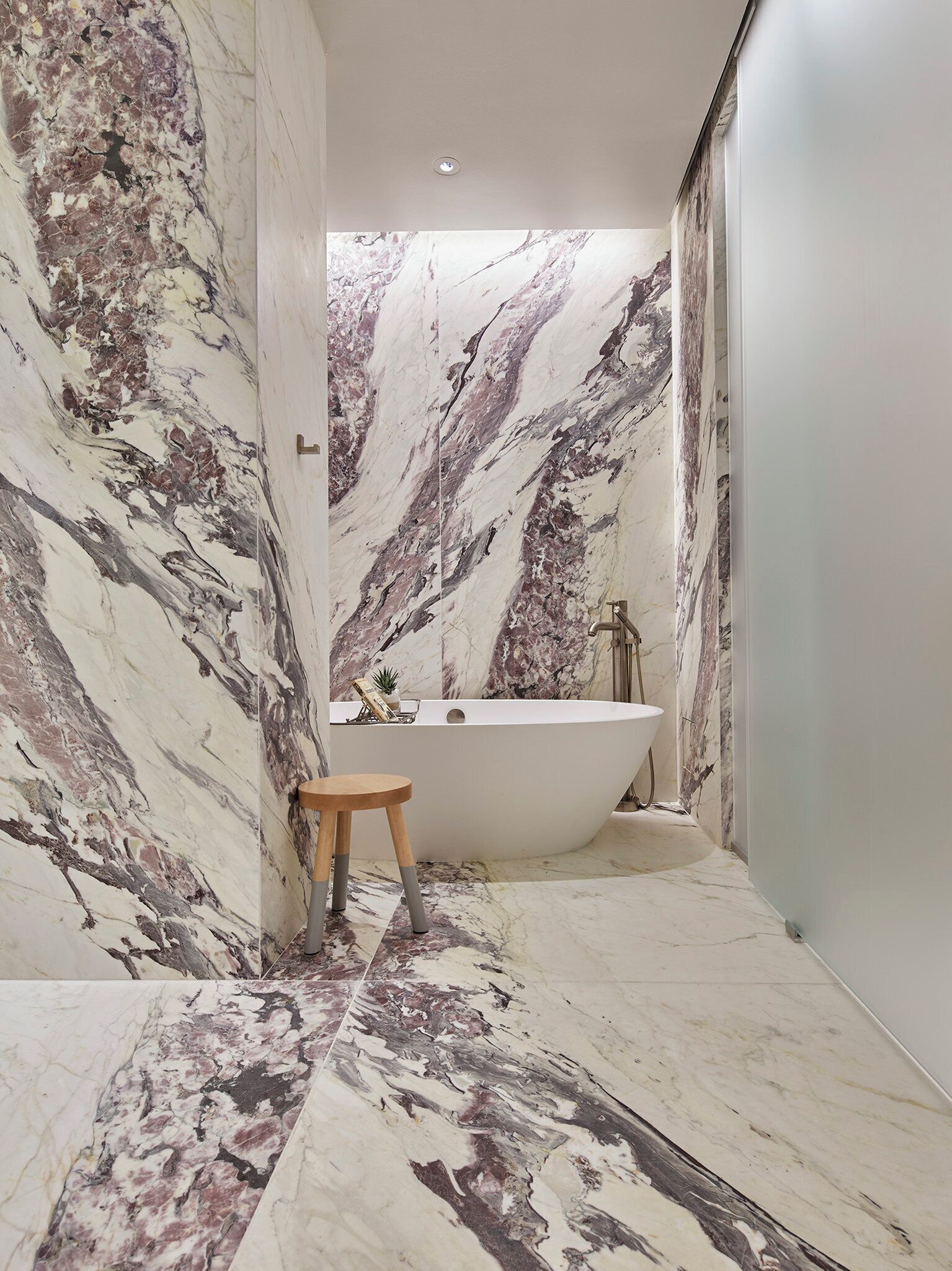 designer toiletries, hair dryer, bathrobes, slippers