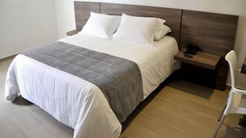 Premium bedding, free WiFi
