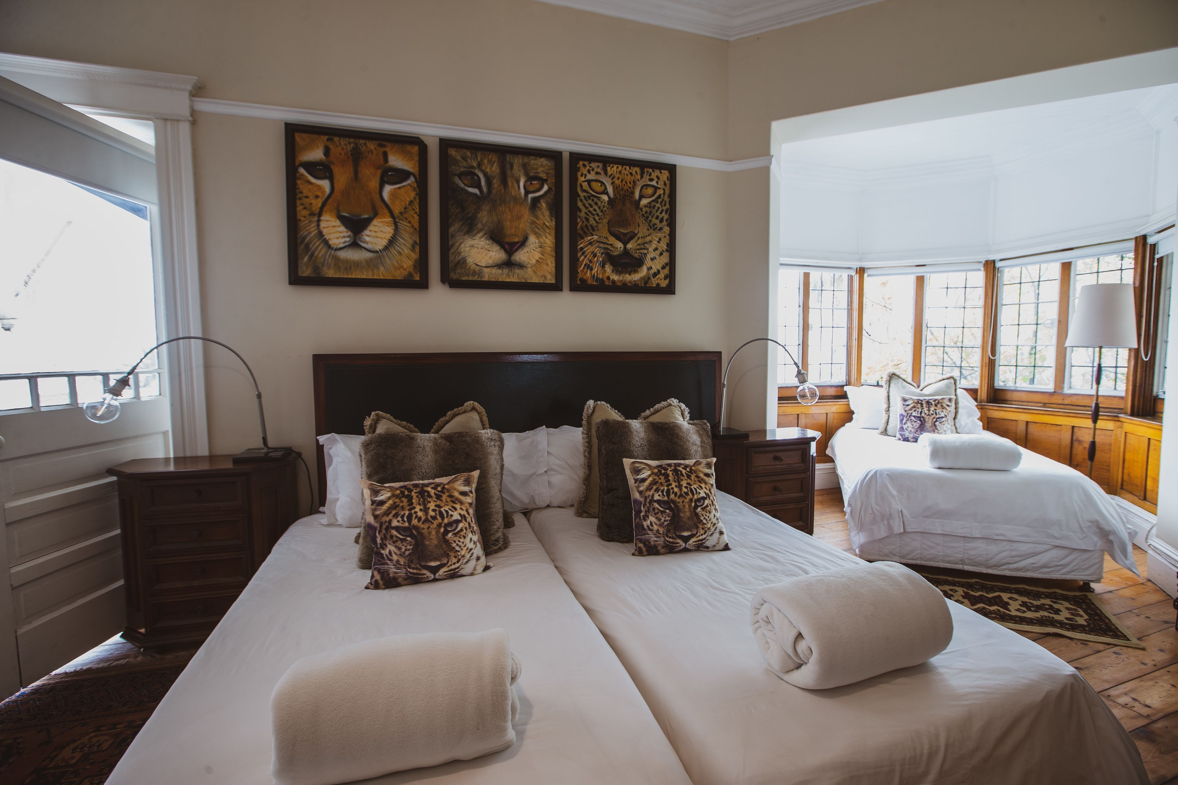 Premium bedding, pillow-top beds, in-room safe, individually decorated