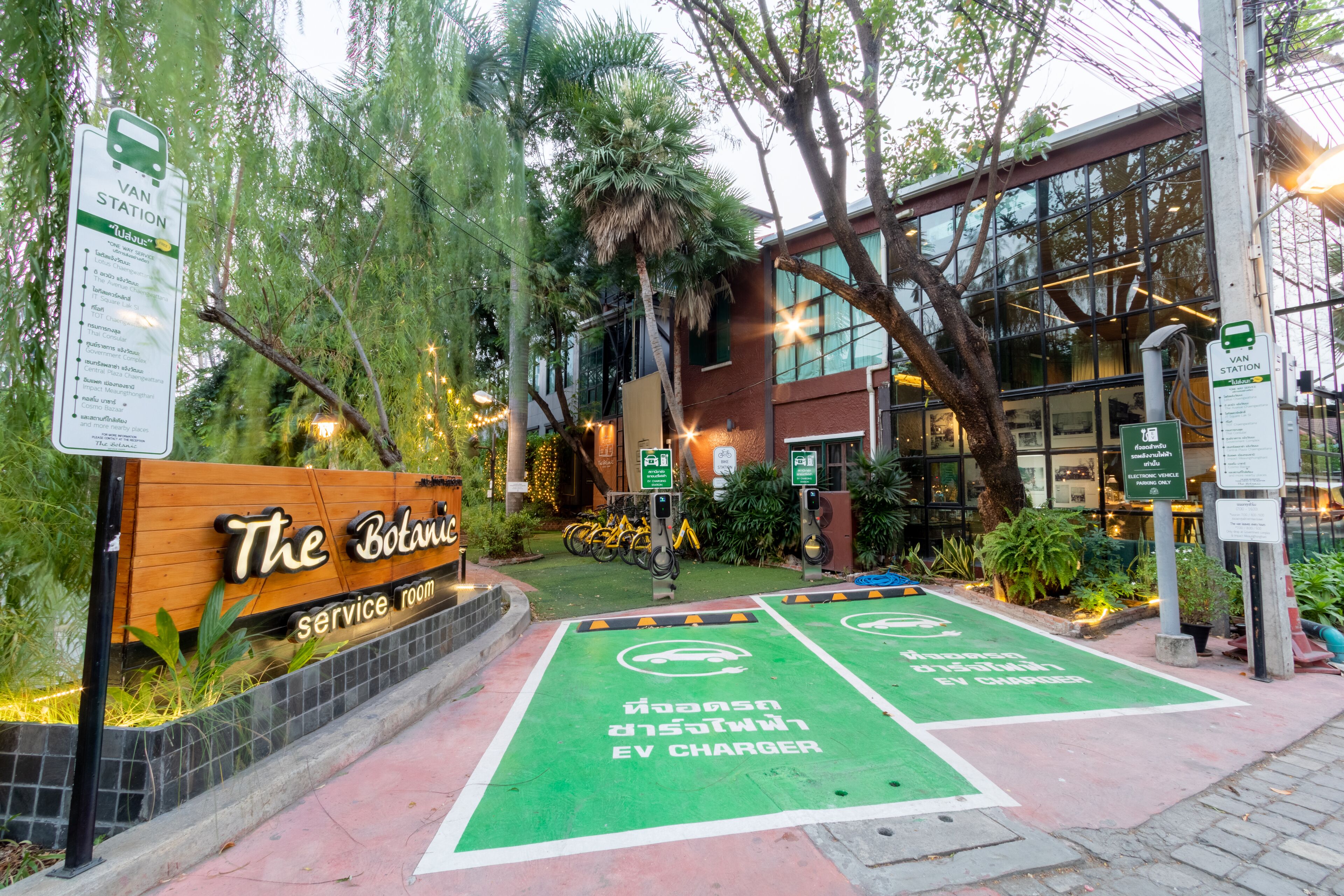 Electric vehicle-charging station