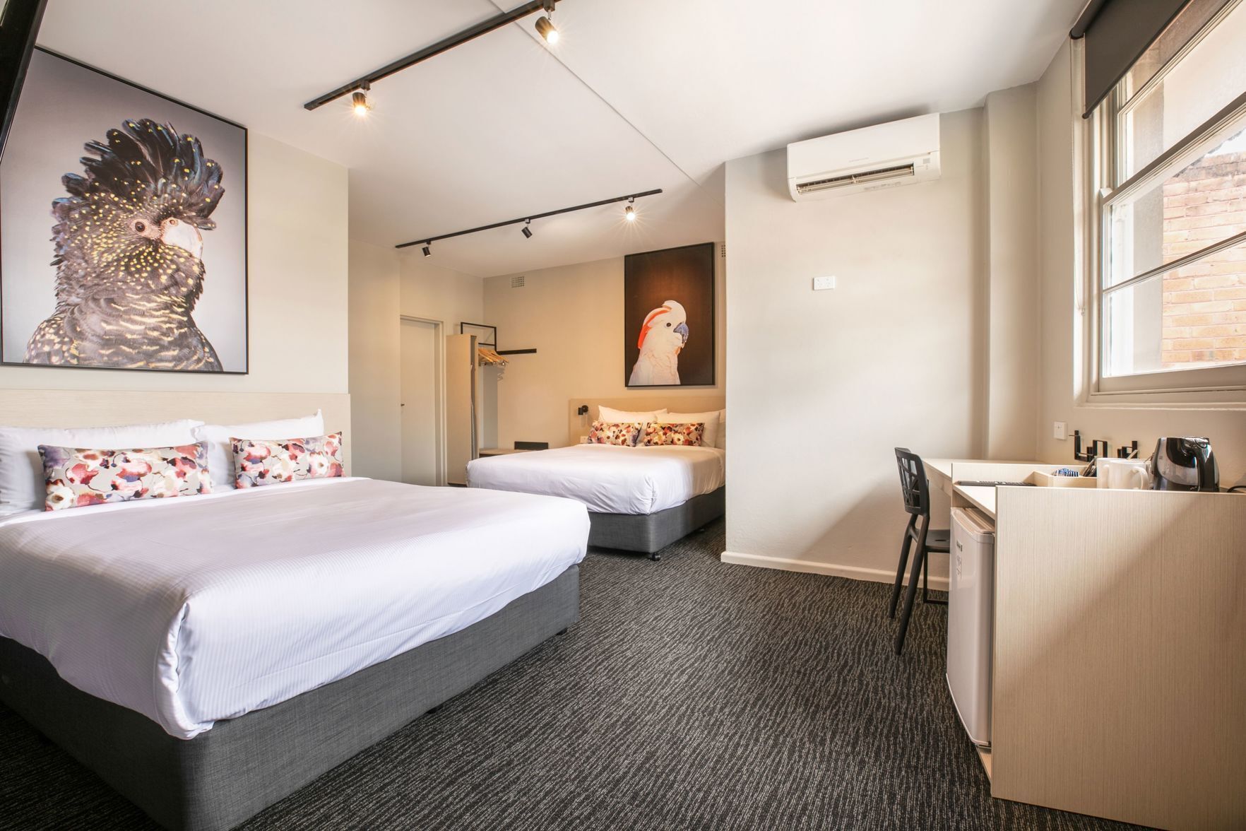 Desk, iron/ironing board, free WiFi, bed sheets