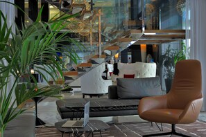 Sala de estar en el lobby