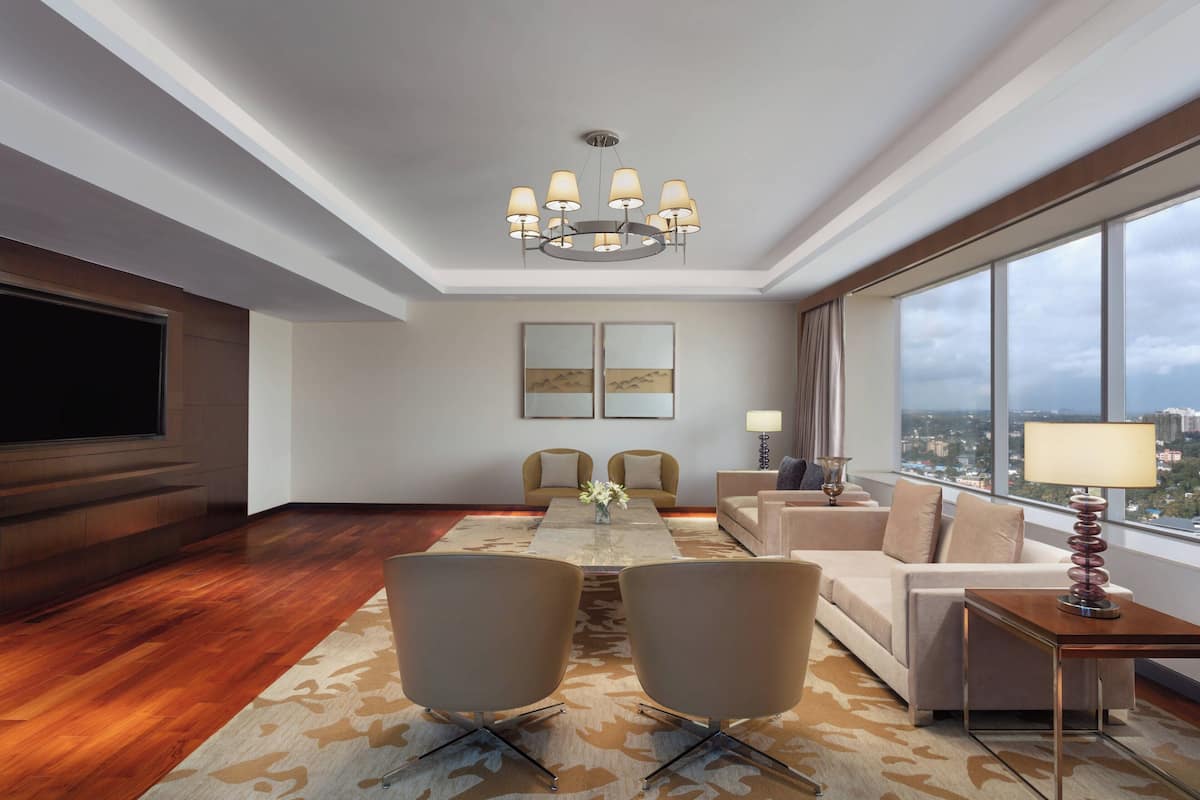 Presidential Suite, 1 Bedroom, Smoking | Living room