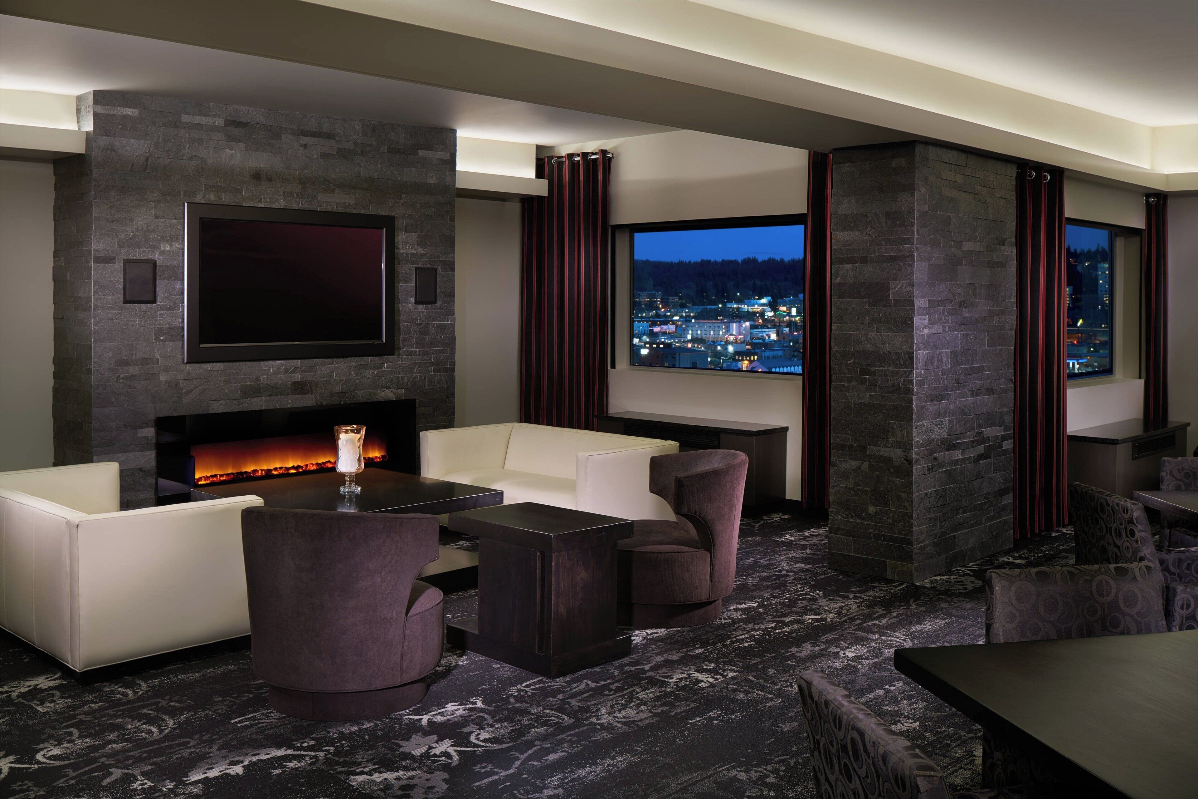 55-inch LCD TV with digital channels, TV, pay movies