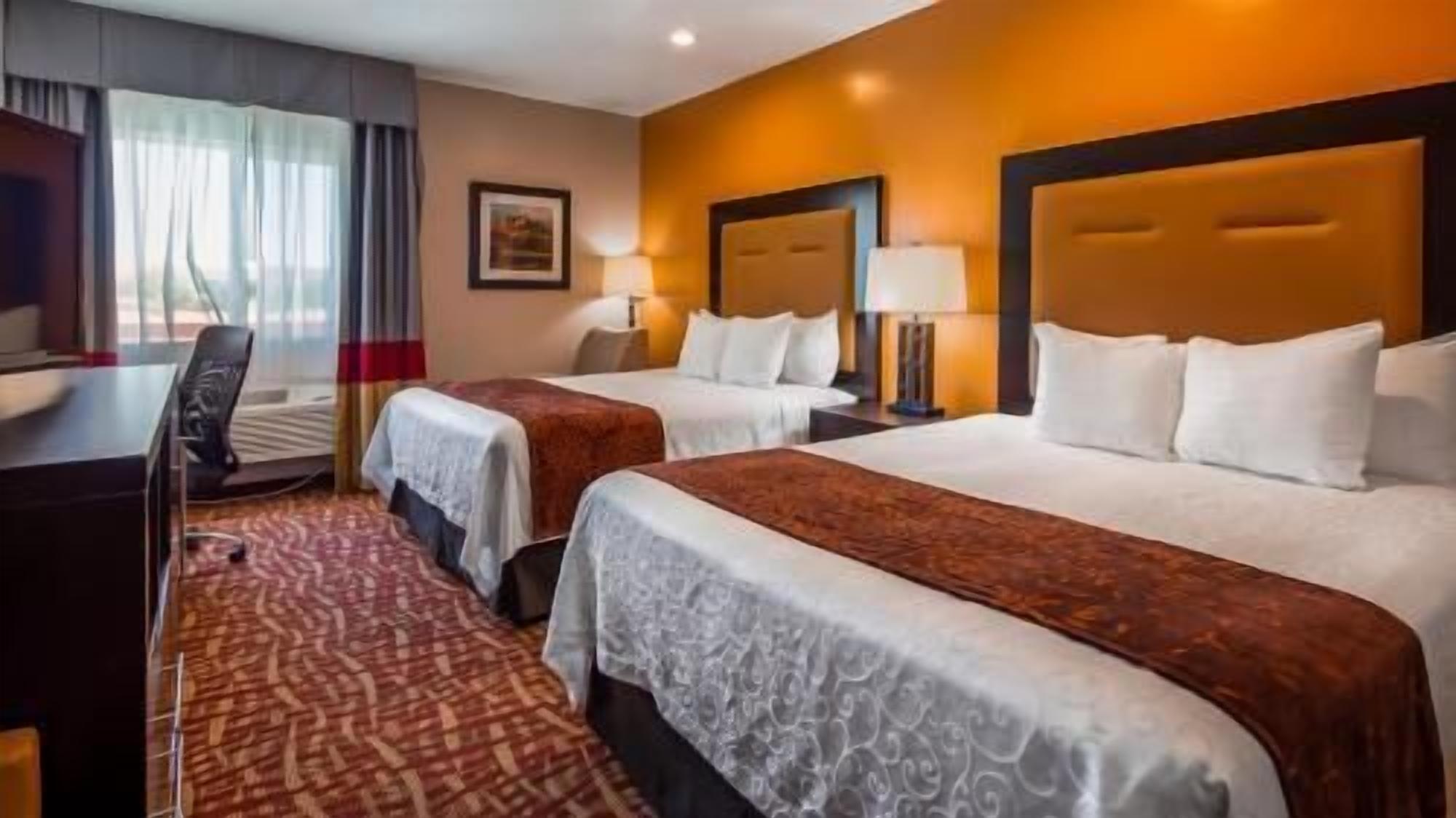 Pillow-top beds, in-room safe, desk, iron/ironing board