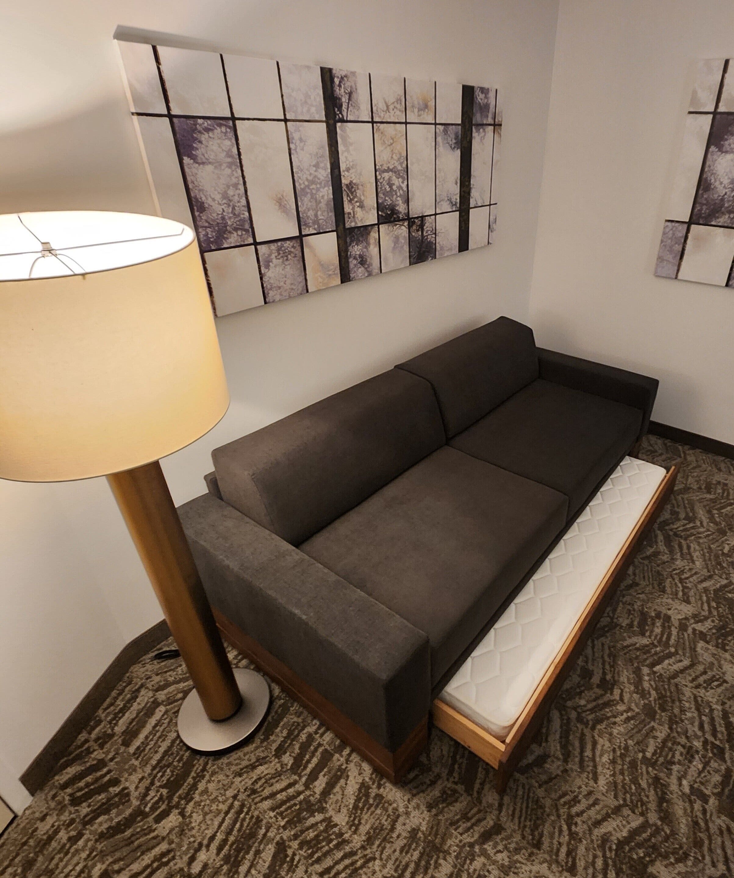 1 bedroom, desk, laptop workspace, iron/ironing board