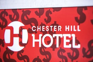 Majoituspaikan julkisivu