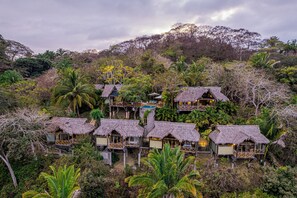 Front of property - evening/night - Hotel Boutique Siete Lunas (Sayulita)