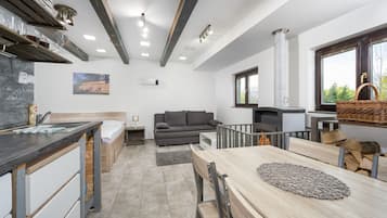 Studio Apartment with Separate Entrance | Living room