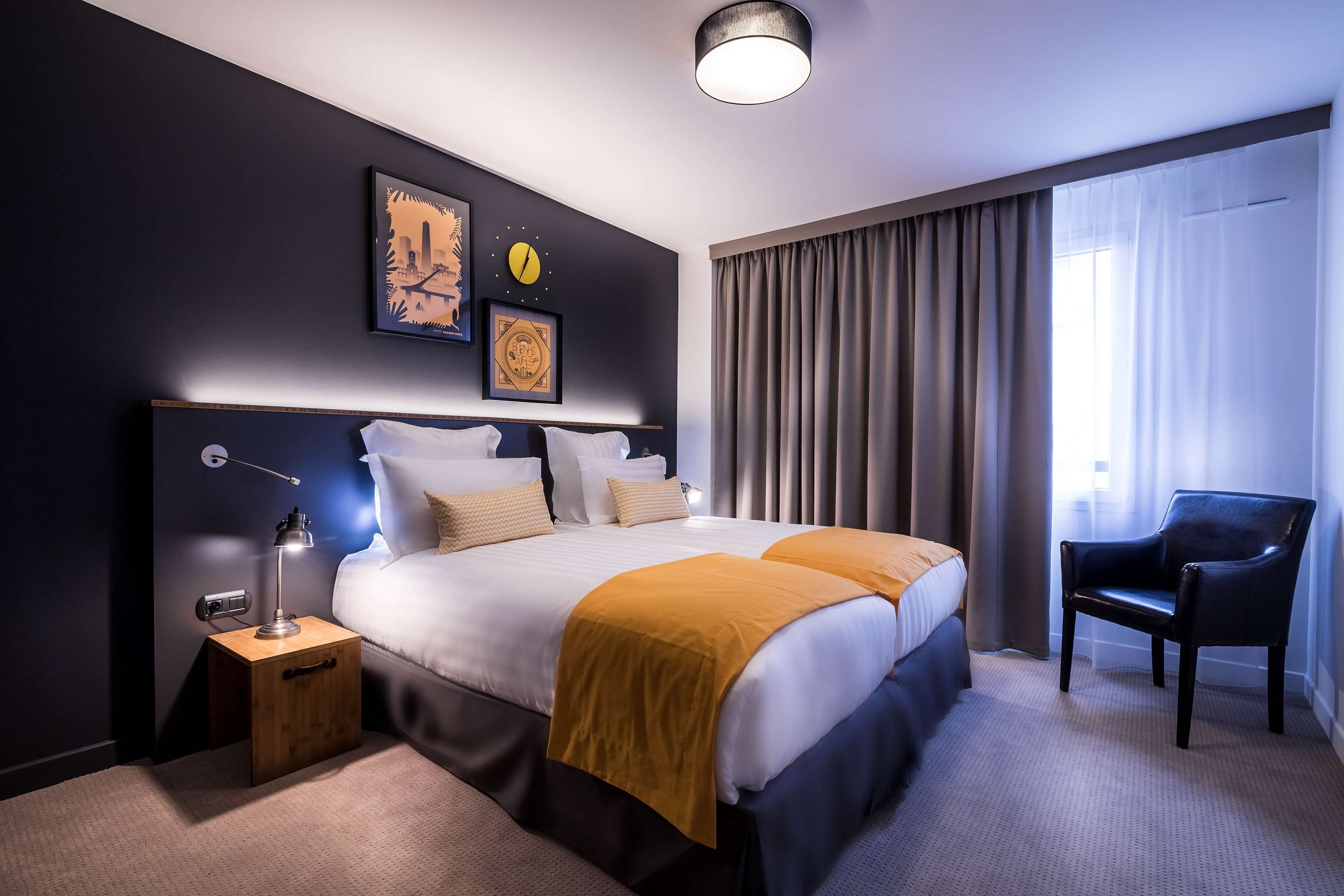 superior room, 2 single beds | in-room safe, laptop workspace, soundproofing, iron/ironing board
