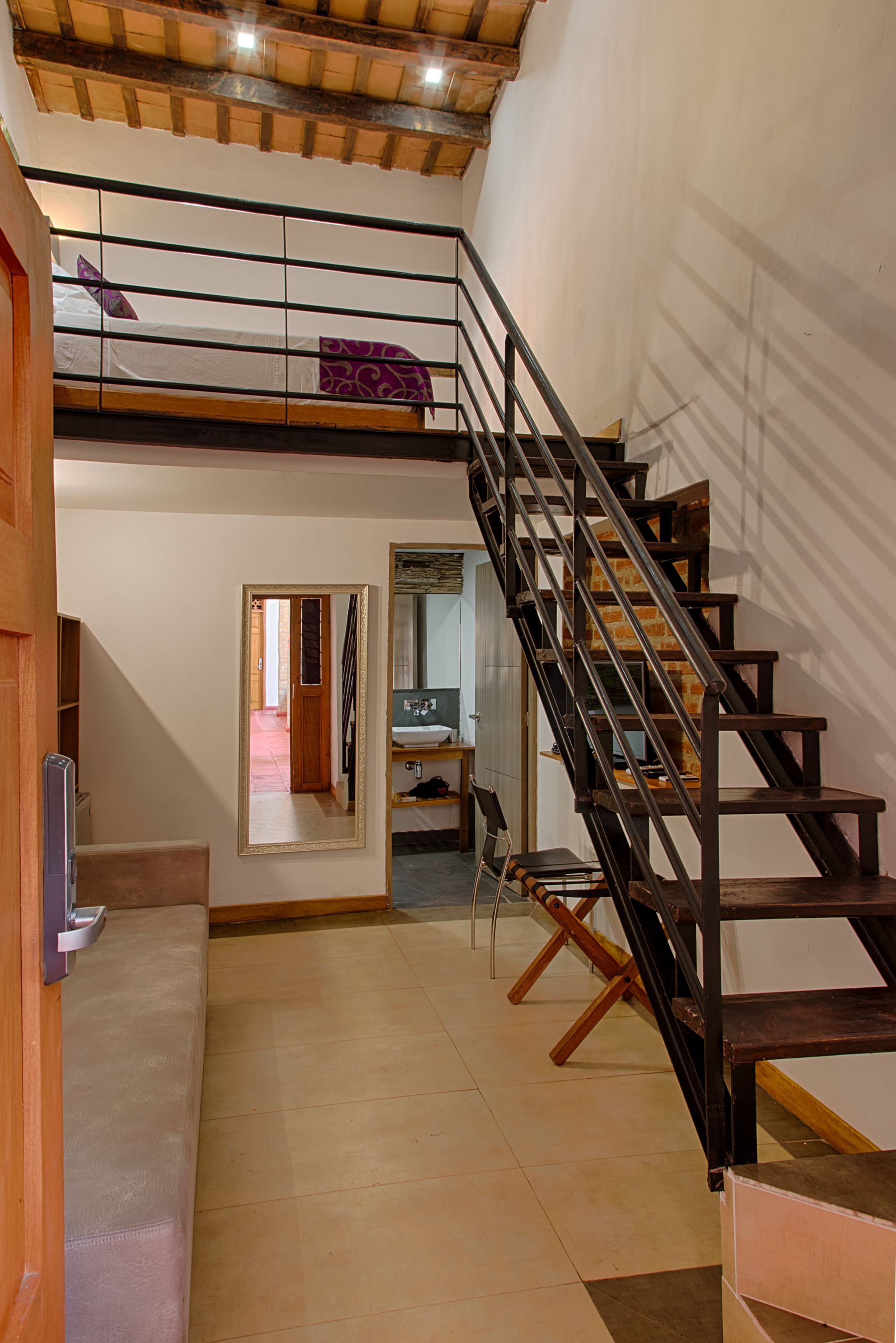 standard room | living area | 32-inch lcd tv with satellite channels, tv, tablet