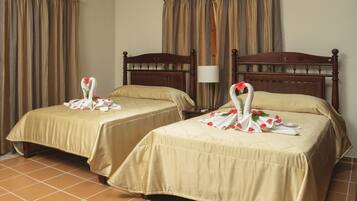 Cortines opaques i roba de llit