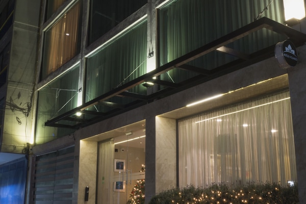 Front of property – evening/night