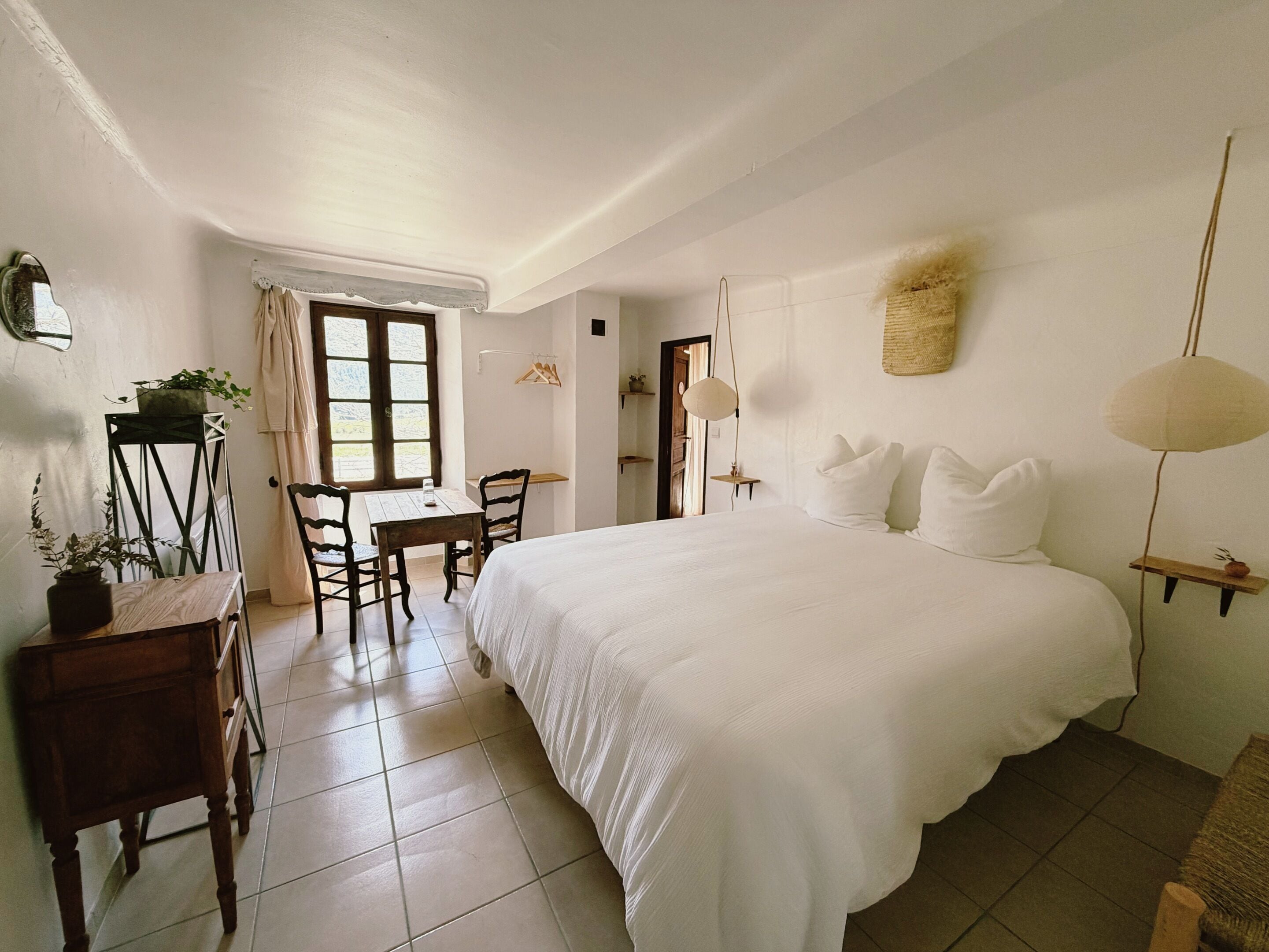 Habitación doble, baño privado