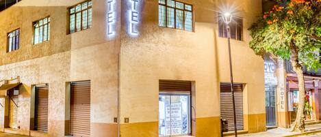 Inngangur gististaðar