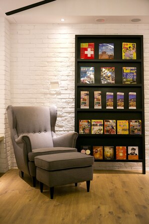 บริเวณนั่งเล่นที่ล็อบบี้