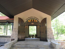 Entrada de la propiedad