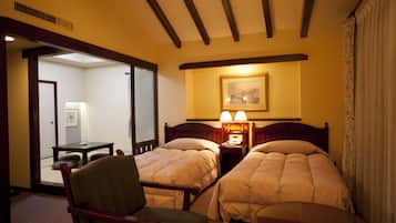 Minibar, in-room safe, desk, blackout curtains