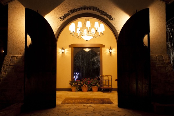 Interior entrance