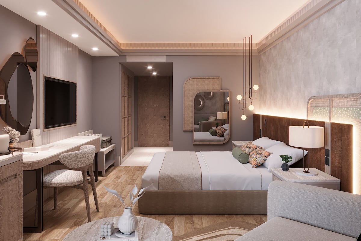 Kostenlose Minibar, Zimmersafe, kostenloses WLAN, Bettwäsche