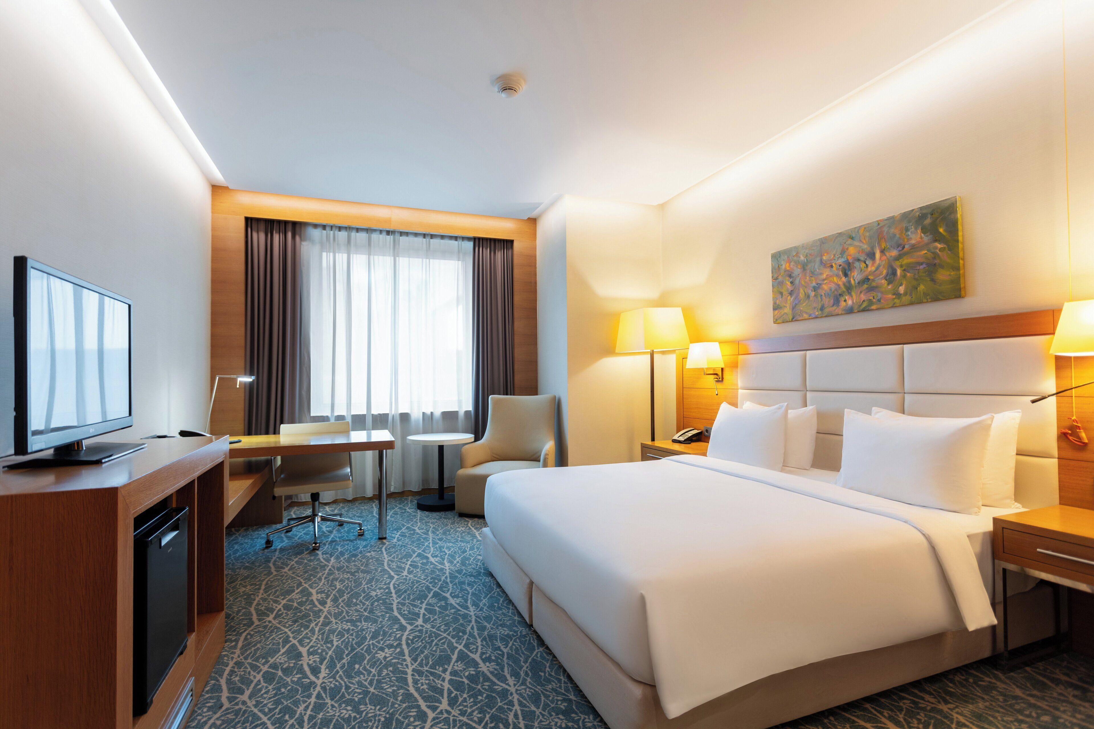 Minibar, in-room safe, desk, soundproofing