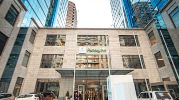 Majoituspaikan julkisivu